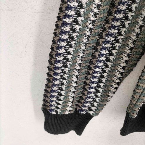 ビームスハート BEAMS HEART ストライプ 襟付き カーディガン メンズ S