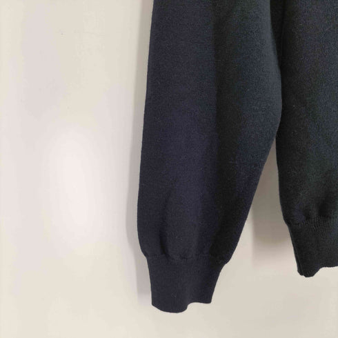 グランサッソ Gran Sasso ロングスリーブ スキッパー ポロ ニット メンズ