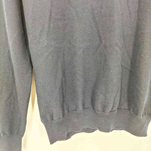 グランサッソ Gran Sasso ロングスリーブ スキッパー ポロ ニット メンズ