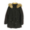 ザラ ZARA ファー フード付き モッズコート レディース import:S