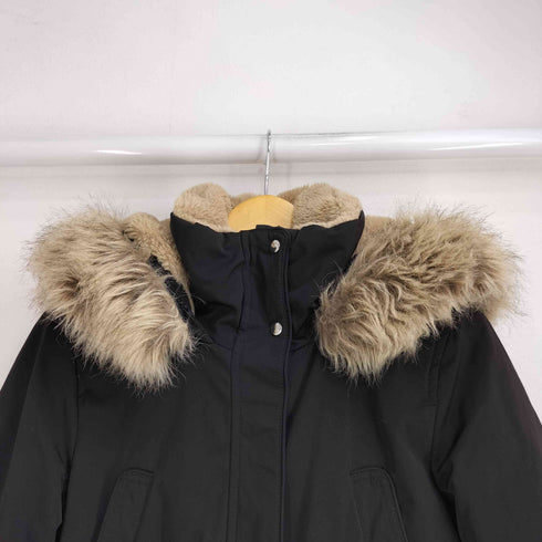 ザラ ZARA ファー フード付き モッズコート レディース import:S