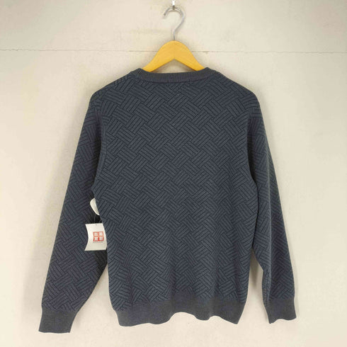 ノーリーズ NOLLEY’S LIGHT 裏フェザークルーネックニット メンズ M