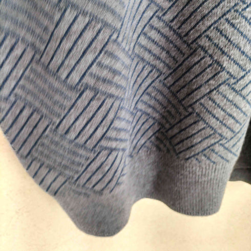 ノーリーズ NOLLEY’S LIGHT 裏フェザークルーネックニット メンズ M