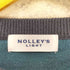 ノーリーズ NOLLEY’S LIGHT 裏フェザークルーネックニット メンズ M