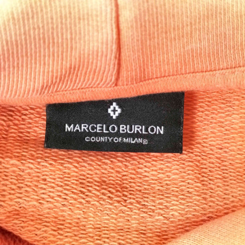 マルセロバーロン MARCELO BURLON プリントデザインプルオーバーパーカー メンズ JPN:XL