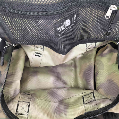 ザノースフェイス THE NORTH FACE 迷彩柄 ベースキャンプダッフルバッグ メンズ XS
