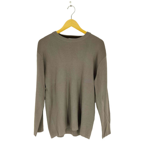 アバハウス ABAHOUSE コットンアセテートクルーネックニット メンズ 46