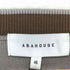 アバハウス ABAHOUSE コットンアセテートクルーネックニット メンズ 46