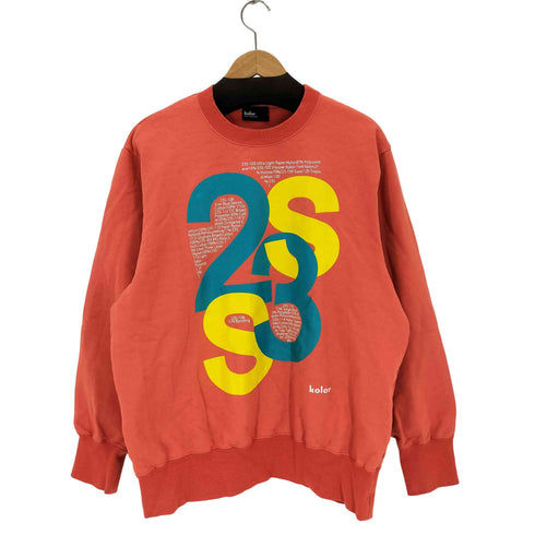 カラー kolor 23SS Logo Cotton Sweat メンズ JPN:2
