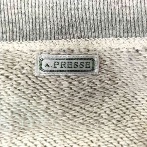 A.PRESSE 22SS Vintage Washed Sweat Shirt メンズ JPN:3