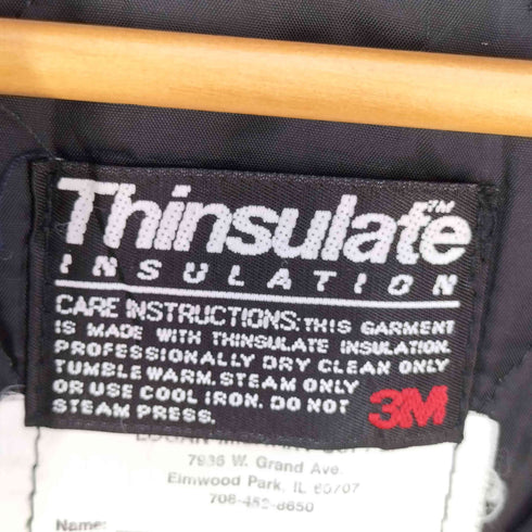 USA製 FISHBURNE MILITARY SCHOOL 裏地キルティング THINSULATE ジャケット メンズ import:M