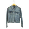 ギャップ Gap ダメージ加工デニムトラッカージャケット レディース import:L