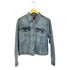 ギャップ Gap ダメージ加工デニムトラッカージャケット レディース import:L