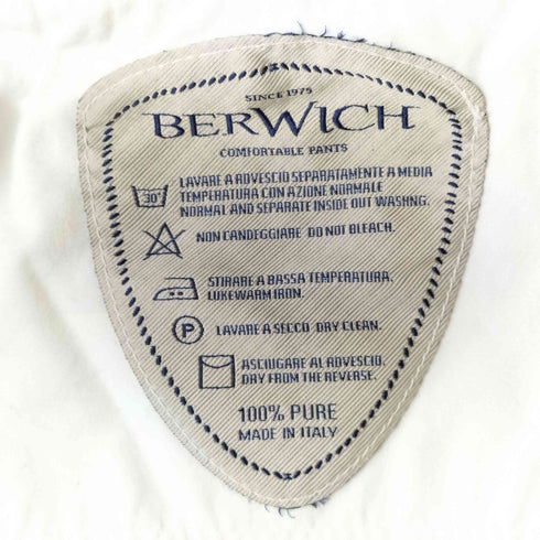 ベルウィッチ BERWICH テーパードカーゴパンツ メンズ JPN:46