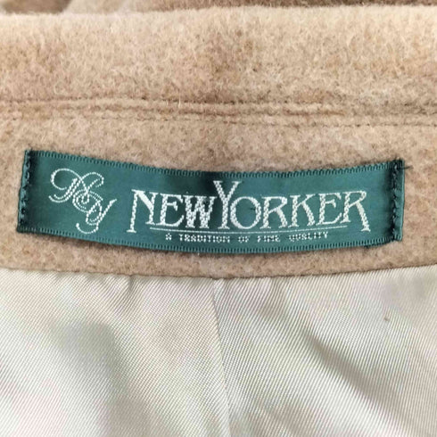 ニューヨーカー NEWYORKER アンゴラ ウール ステンカラーコート レディース 9AR