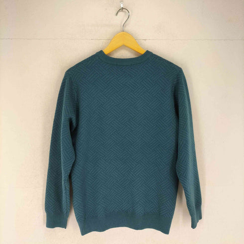 ノーリーズ NOLLEY’S LIGHT 裏フェザークルーネックニット メンズ M