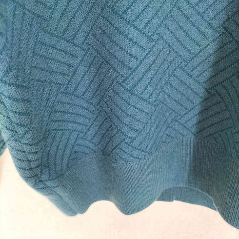 ノーリーズ NOLLEY’S LIGHT 裏フェザークルーネックニット メンズ M