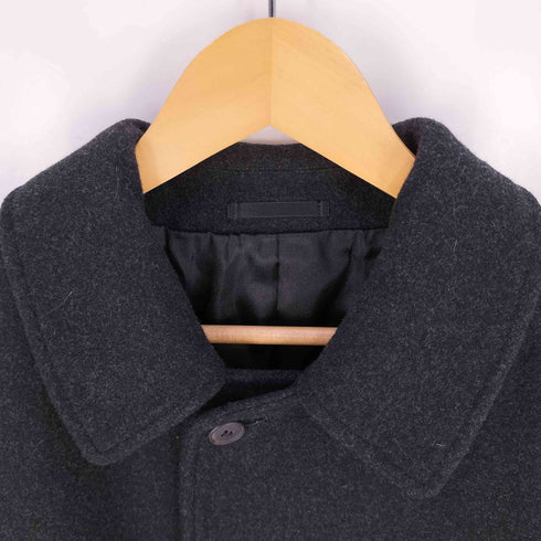 GEORG STAGE カシミヤ混ウール ナイロン ステンカラーコート メンズ import:L