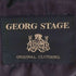GEORG STAGE カシミヤ混ウール ナイロン ステンカラーコート メンズ import:L