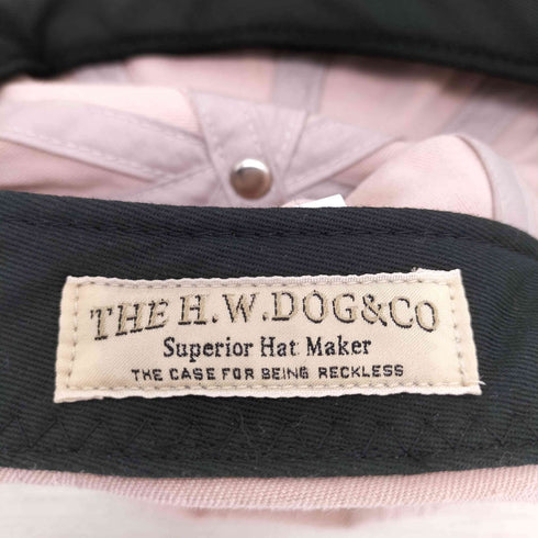 ザエイチダブリュドックアンドコー THE H.W.DOG&CO コットンリネンキャスケット メンズ 38