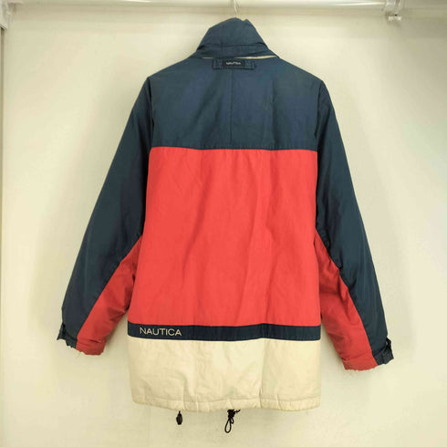 ノーティカ NAUTICA 90S バイカラーダウンジャケット メンズ import:XL