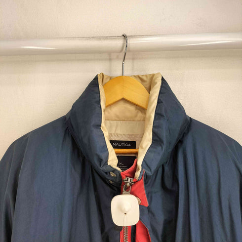ノーティカ NAUTICA 90S バイカラーダウンジャケット メンズ import:XL