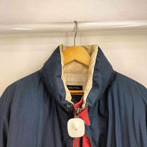 ノーティカ NAUTICA 90S バイカラーダウンジャケット メンズ import:XL