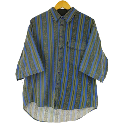 INTROSPECT 総柄 S/S シャツ メンズ import:L