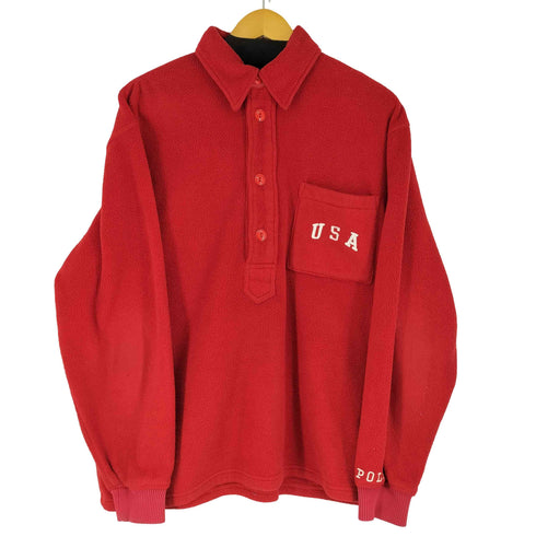 ポロスポーツラルフローレン POLO SPORT RALPH LAUREN 90S USA製 フリースシャツ メンズ import:L