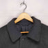 DESII MODE FABRIC MADE IN ITALY pure cashmere カシミヤ100 ステンカラーハーフコート メンズ