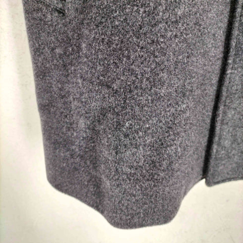 DESII MODE FABRIC MADE IN ITALY pure cashmere カシミヤ100 ステンカラーハーフコート メンズ