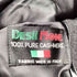 DESII MODE FABRIC MADE IN ITALY pure cashmere カシミヤ100 ステンカラーハーフコート メンズ