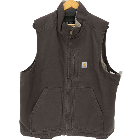カーハート Carhartt 裏ボア ダックベスト LOOSE FIT メンズ import:XL