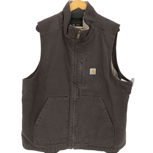 カーハート Carhartt 裏ボア ダックベスト LOOSE FIT メンズ import:XL