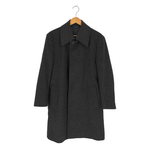 JOHN PEARSE カシミヤ混ウール ステンカラーコート メンズ import:L