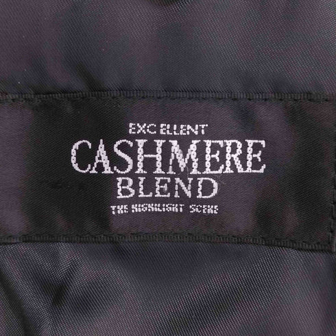 JOHN PEARSE カシミヤ混ウール ステンカラーコート メンズ import:L