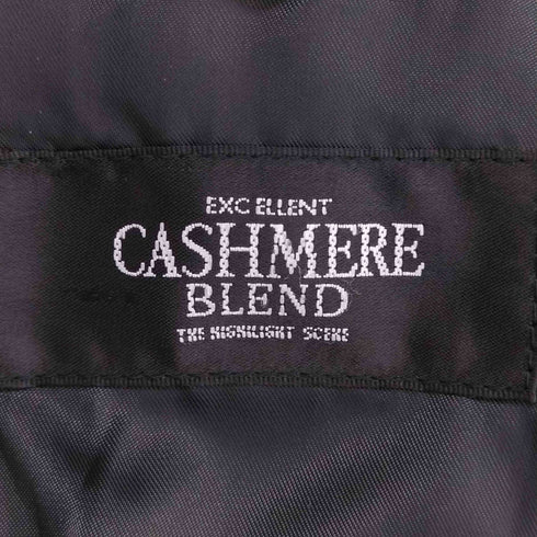 JOHN PEARSE カシミヤ混ウール ステンカラーコート メンズ import:L