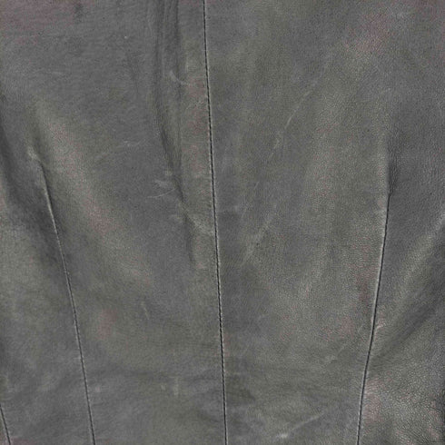 DRitte pig leather 金ボタン 2B ピッグレザー テーラードジャケット レディース import:S