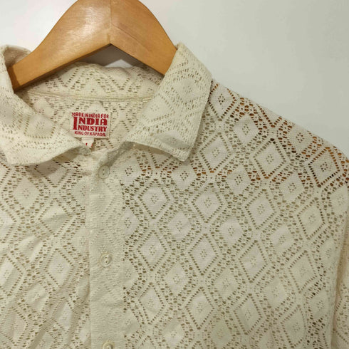 India Industry Diu shirt ラッセルレースブラウス レディース