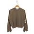 クラネ CLANE BACK FRILL LINE KNIT/バックフリルラインニット レディース JPN:1