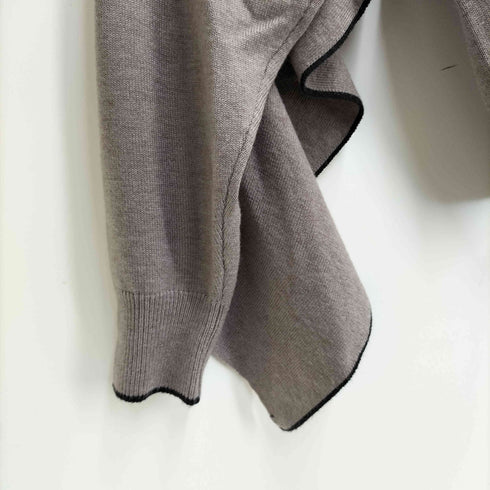 クラネ CLANE BACK FRILL LINE KNIT/バックフリルラインニット レディース JPN:1