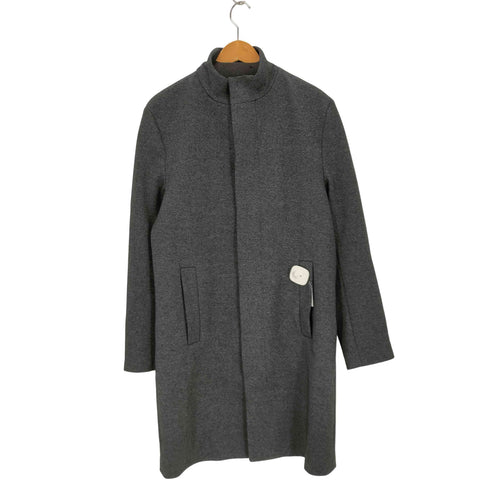 ザラ ZARA スタンドカラーコート メンズ import:M