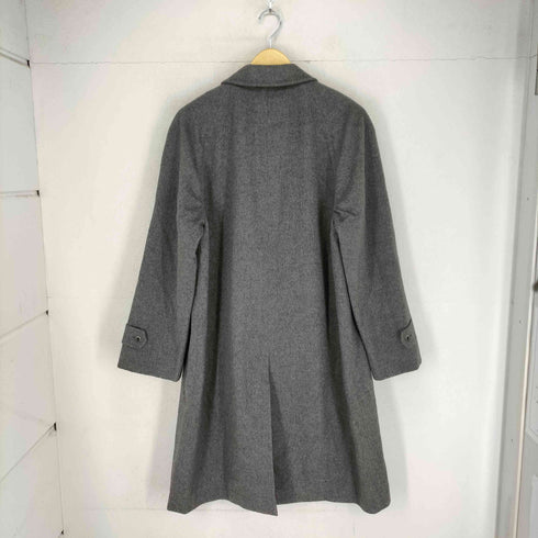 cashmere half カシミヤ混比翼ステンカラーコート メンズ 94