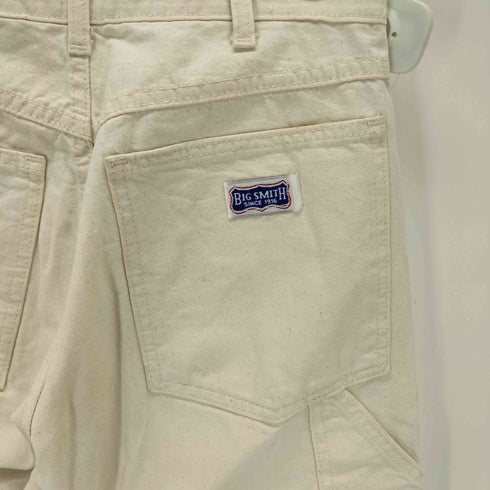 ビッグスミス BIG SMITH 70-80s TALONジップ ペインターパンツ 生成り レディース