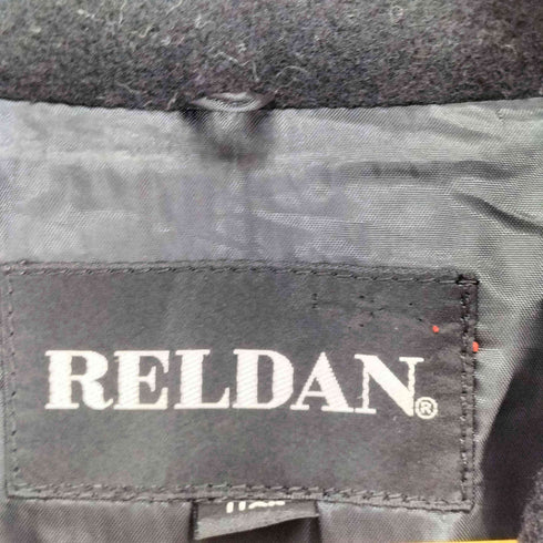 RELDAN cashmere カシミヤ混ショールカラーマキシコート レディース 11AR