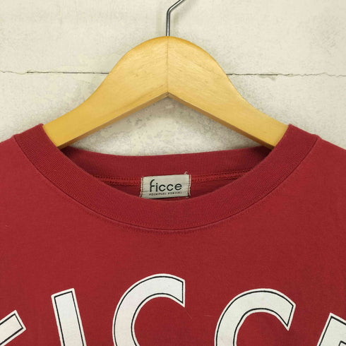 フィッチェ ficce YOSHIYUKI KONISHI FACCE OMO サングラスデザイン半袖Tシャツ メンズ