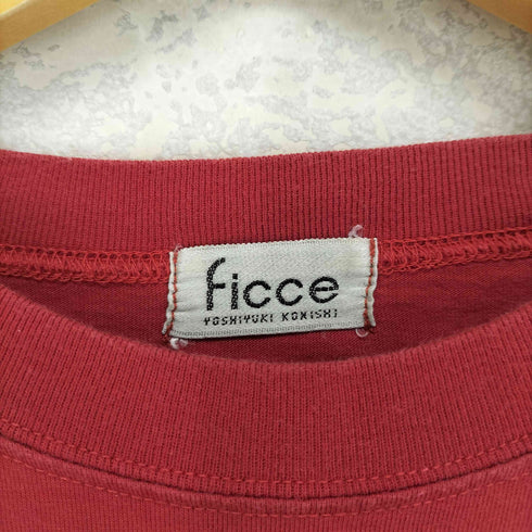 フィッチェ ficce YOSHIYUKI KONISHI FACCE OMO サングラスデザイン半袖Tシャツ メンズ