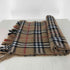 バーバリーズ BURBERRYS イングランド製 ノバチェック フリンジ ウール マフラー レディース