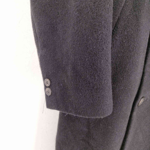 Weconners アンゴラ混ダブルチェスターコート メンズ L
