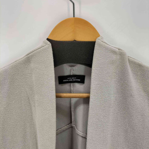 ユナイテッドアローズグリーンレーベルリラクシング UNITED ARROWS green label relaxing FFC ダブルフェイス ロング カーディガン レディース